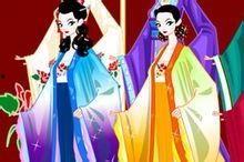 贵妃娘娘吃瓜看戏,吃瓜看戏两不误